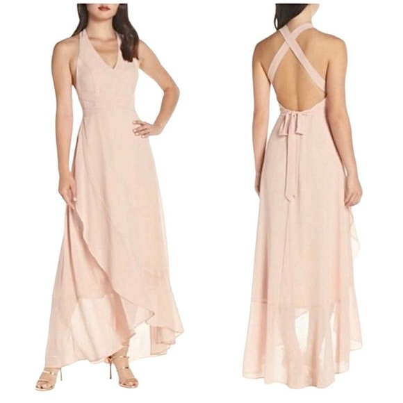NWT Lulu’s Wrap of‎ Luxury Convertible Dress Blush Nude - Picture 2 of 9